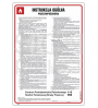 Znak instrukcja przeciwpożarowa ogólna